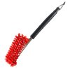 Dyna-Glo 18in Flat Top Grill Brush w. Nylon Bristles and Stainless Steel Scraper DG18RBN-D